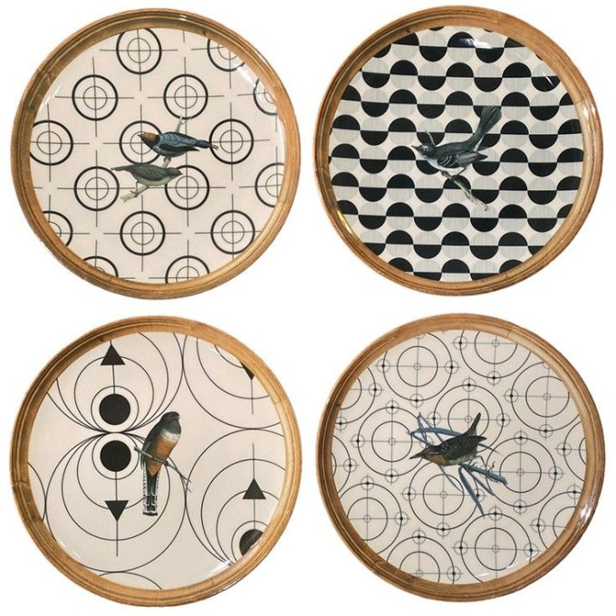 ASSIETTE OISEAU 