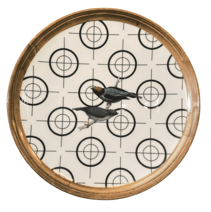 ASSIETTE OISEAU 