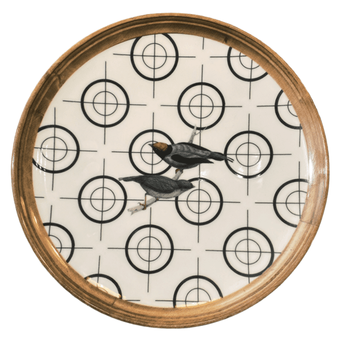 ASSIETTE OISEAU 