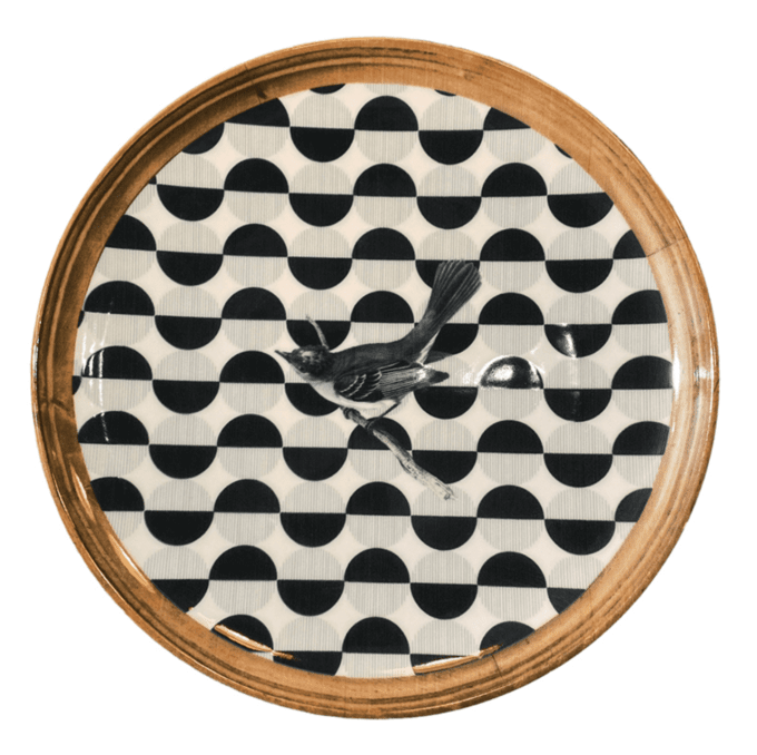 ASSIETTE OISEAU 