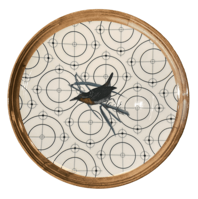 ASSIETTE OISEAU