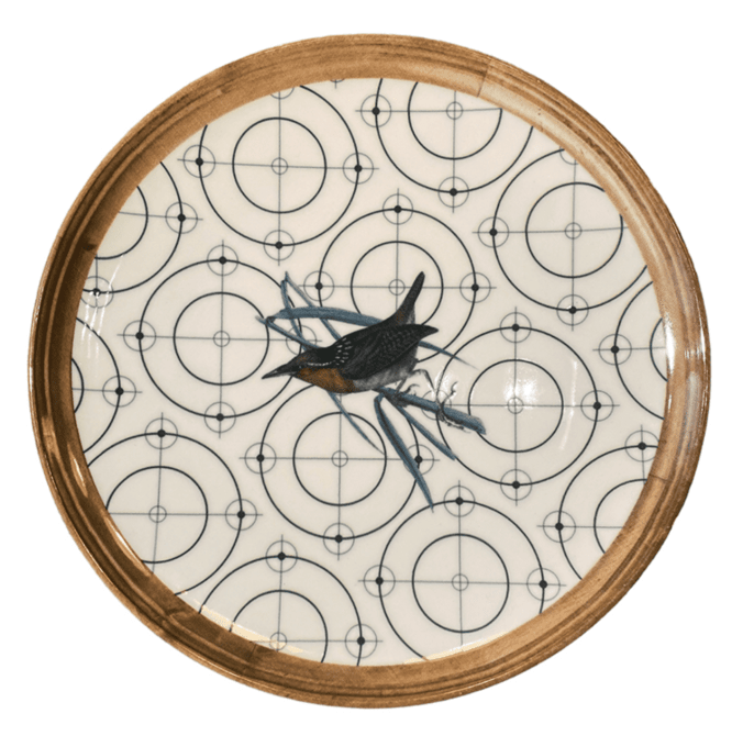 ASSIETTE OISEAU 