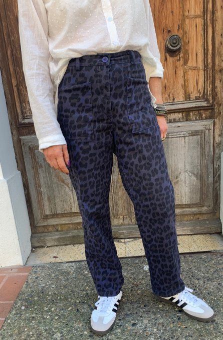 Pantalon léopard Johanna