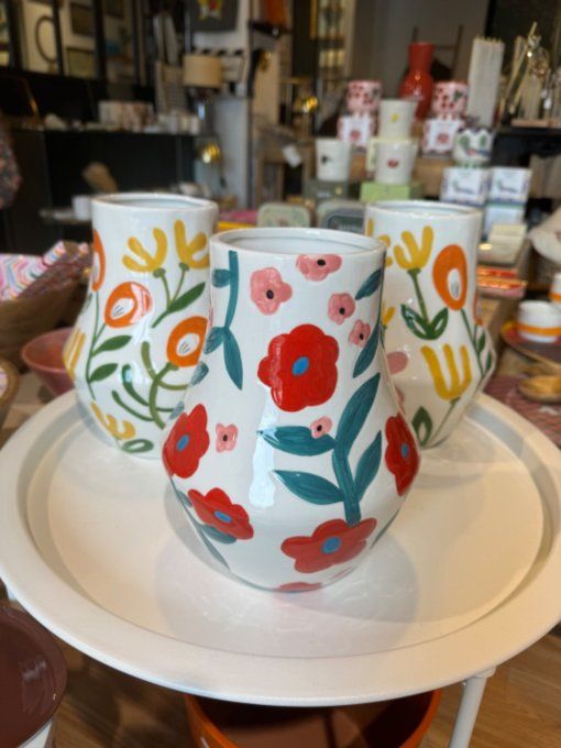 Vase Fleur céramique 