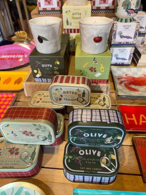 Bougie boîte de conserve 