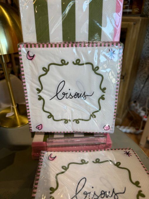 Serviettes papier 