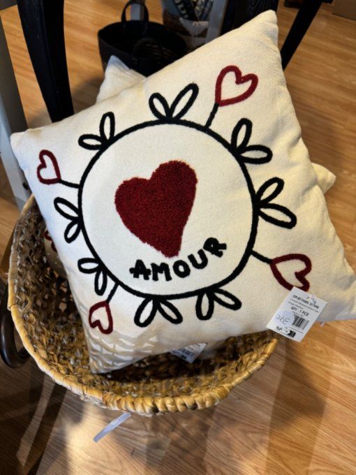 Coussin amour 