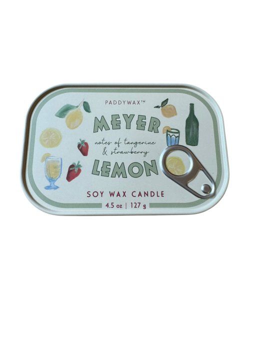 Bougie boîte de conserve 