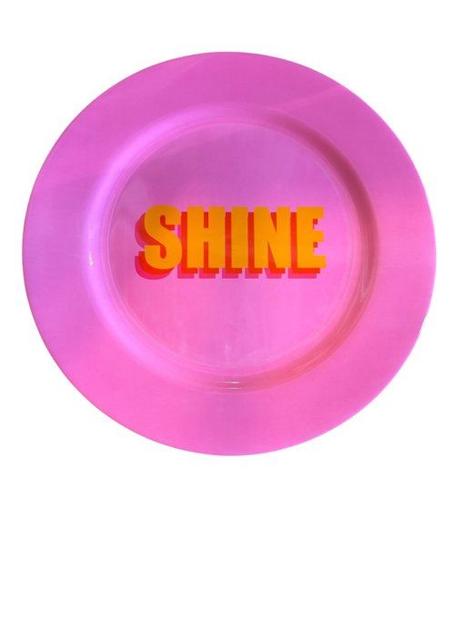 Assiette Plat Shine 