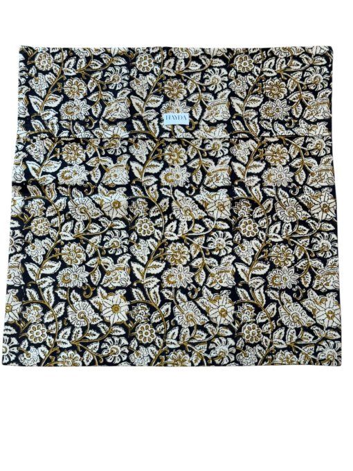 Housse de coussin coton fait main 